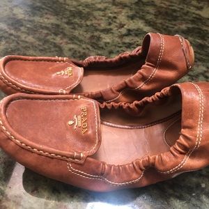 Prada driving loafers